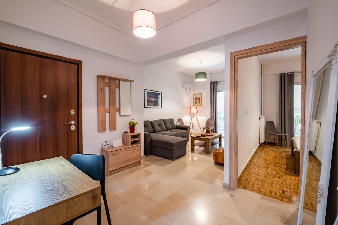 Sokos Residence, 1' Walk From Aghios Ioannis Metro Athena Bagian luar foto