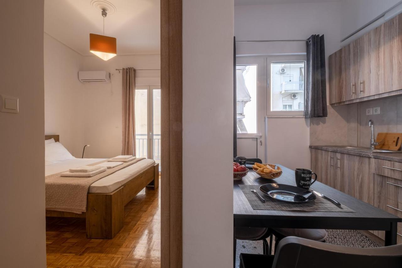 Sokos Residence, 1' Walk From Aghios Ioannis Metro Athena Bagian luar foto